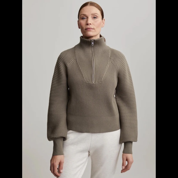 Varley Reid Half-Zip Knit Sweater